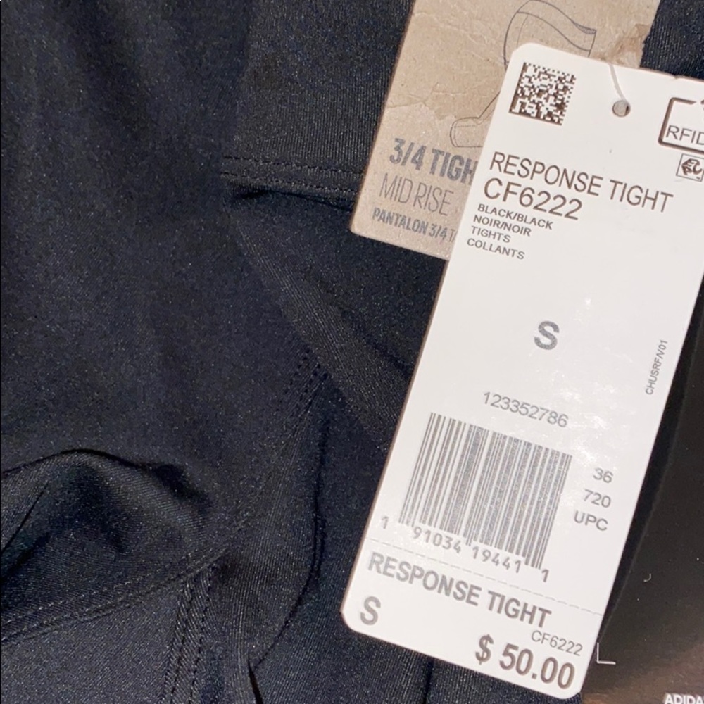 black adidas leggings